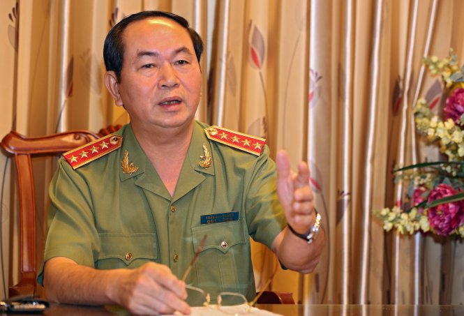Đại Tướng Bộ Trưởng Bộ Công An Trần Đại Quang