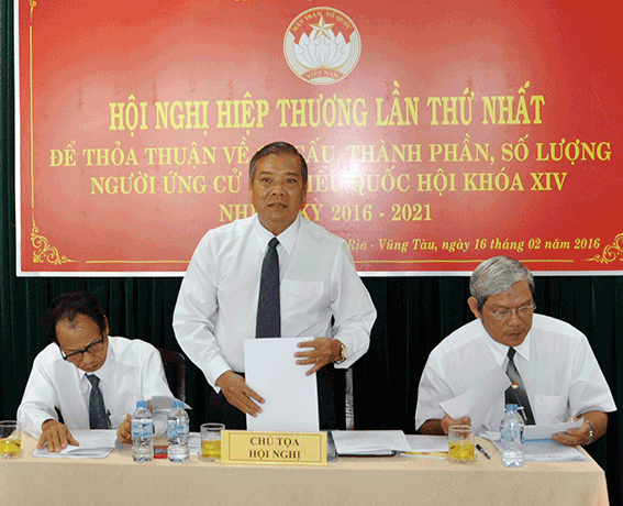Hội nghị Hiệp thương lần thứ nhất diễn ra tại Hà Nội hôm 16 Tháng Hai vừa qua.