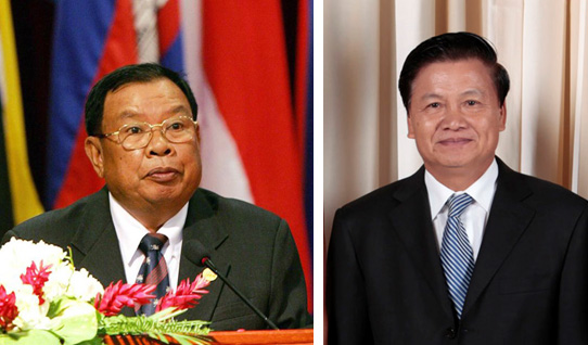 Chủ tịch Bounnhang Vorachith và Thủ tướng Thongloun Sisoulith được xem là những nhân vật cẩn trọng hơn với ảnh hưởng của Bắc Kin.