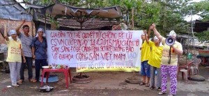 Gia đình dân oan em Nguyễn Mai Trung Tuấn quyết giữ đất vì chưỡng chế bất công