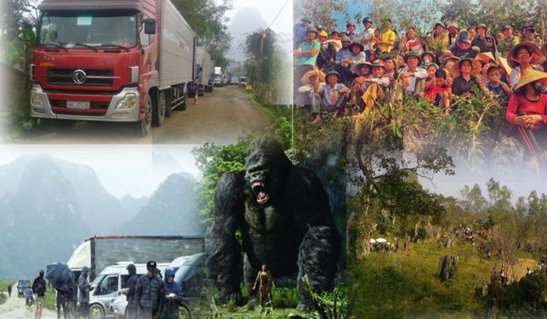 Dân Quảng Bình ngạc nhiên cách hành xử văn minh của đoàn phim King Kong