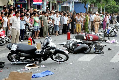 Tai nạn giao thông ở Việt Nam. (Ảnh: Internet)