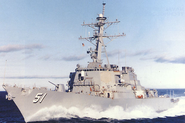 Trục hạm loại Arleigh Burke (Hình: Naval Technology