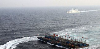 Hình minh họa: Bắc Kinh cho tàu hải cảnh đi theo bảo vệ tàu cá Trung Quốc