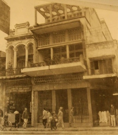 Căn nhà 48 Hàng Ngang, hình chụp năm 1945