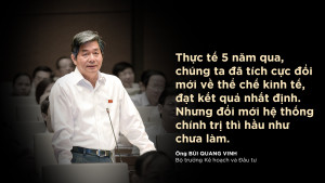 Bùi Quang Vinh-phát biểu