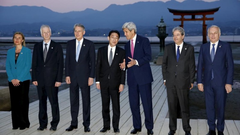 Ngoại trưởng nhóm G7 - Hiroshima, ngày 10/04/2016