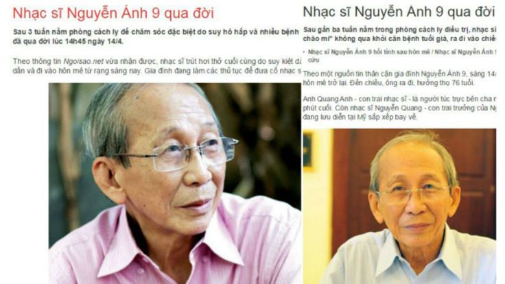 Vĩnh biệt nhạc sĩ Nguyễn Ánh 9