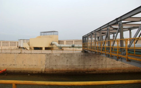 Hệ thống xúc sả đường ống Formosa có chất độc. Ảnh: VNN