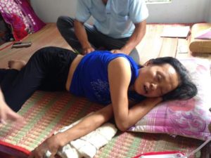 Bà Nguyễn Thị Liên đã qua đời vì ngộ độc tép từ biển Nghệ An