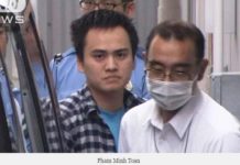 Du sinh Việt Nam tại Nhật Phạm Minh Toàn (23 tuổi) bị bắt vì tình nghi sàm sỡ với phụ nữ