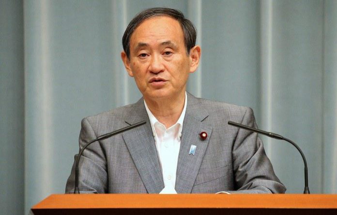 Bộ Trưởng Phủ Thủ Tướng kiêm phát ngôn viên Chính phủ Nhật Suga gọp báo (13/07/2016 )