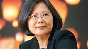 bà chủ tịch đảng Thái Anh Văn, phát ngôn viên của đảng Dân Tiến, tân Tổng Thống Đài Loan