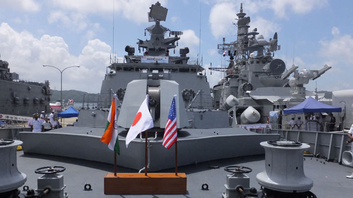 Hoa Kỳ, Ấn Độ và Nhật tập trận chung vào Tháng 6/2016. Ảnh: eoneindia.com