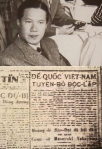 Ngày 11 -3 vua Bảo Đại tuyên bố Việt Nam độc lập, xóa bỏ mọi hiệp ước đã ký với Pháp