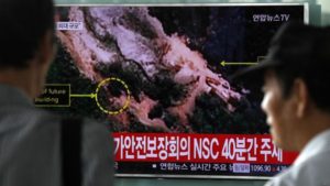 Bắc Hàn thử hạt nhân lần thứ 5 dưới lòng đất hôm 9/9, được cho là mạnh nhất từ trước đến nay 
