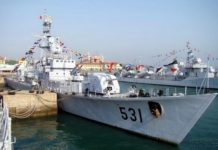 Một trong 3 tàu chiến Trung Quốc sẽ cập Cảng Cam Ranh vào ngày 22 Tháng Mười, 2016