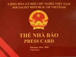 Thẻ Nhà Báo