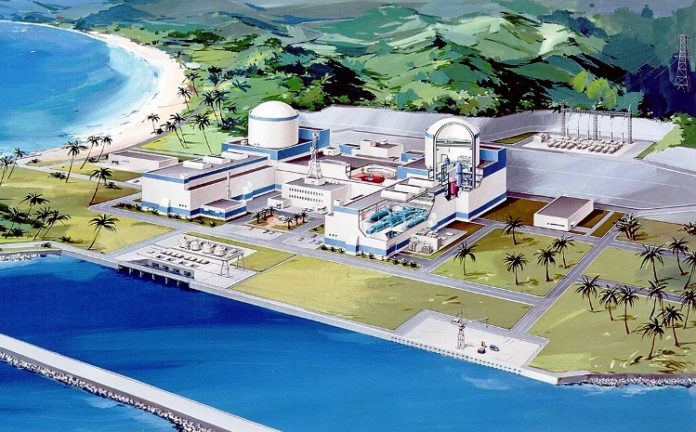 Sơ đồ nhà máy điện hạt nhân Ninh Thuận