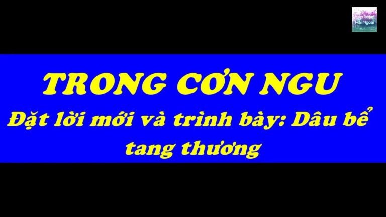 Nhạc chế: “Trong Cơn Ngu”