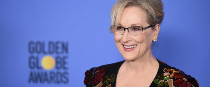 Nữ tài tử điện ảnh nổi tiếng Mỹ Meryl Streep, người đã mạnh mẽ phê phán tổng thống Mỹ Donald Trump vì ông 