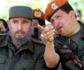 Fidel Castro và Hugo Chavez – hai gương mặt của chủ nghĩa quân phiệt Mỹ Latin. Ảnh: Reuters.