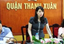 Bà Lê Mai Trang, Phó chủ tịch phụ trách văn xã, UBND quận Thanh Xuân, Hà Nội. Ảnh: FB Luân Lê