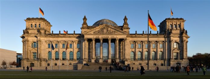 Tòa nhà Quốc Hội Cộng hòa Liên Bang Đức ở Berlin.