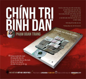 Quyển "Chính Trị Bình Dân" của tác giả/blogger Đoan Trang. Ảnh: Blog Đoan Trang.
