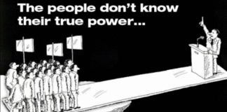Người dân không biết quyền lực thực sự nằm trong tay họ. Ảnh: Dunken K Bliths