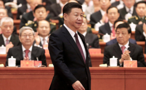 Chủ tịch Trung Quốc Tập Cận Bình tại phiên khai mạc Đại hội 19 của ĐCSTQ, sáng ngày 18/10/2017. Ảnh: REUTERS/ China Daily