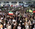 Biểu tình tại thủ đô Tehran, Iran hôm 30-12-2017.. Ảnh: tdsantiago.com