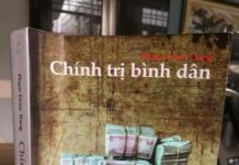 Tác phẩm Chính Trị Bình Dân của tác giả Phạm Đoan Trang. Ảnh: phanh's blog