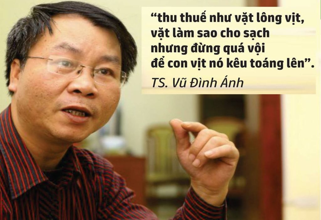 TS Vũ Đình Ánh, chuyên gia kinh tế, về chính sách thuế. (Theo Dân Trí - Thứ năm, 22/06/2017)