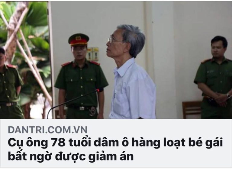 Xúc phạm công lý khi tòa nương nhẹ cho đảng viên ấu dâm