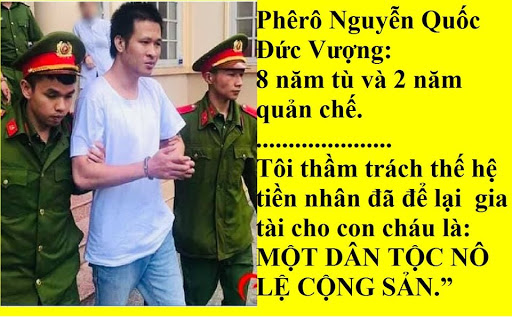 Thêm một người lãnh án với cáo trạng ‘chống phá nhà nước’