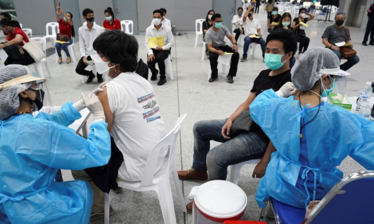 Bangkok: Tiêm chủng Covid không cần đăng ký