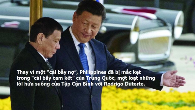 Philippines loại bỏ các khoản vay Trung quốc
