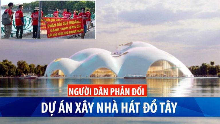 Ngày càng có nhiều người phản đối dự án xây nhà hát trên Đầm Trị, Hồ Tây