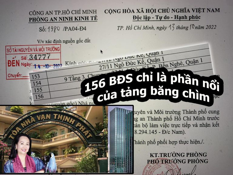 Vạn Thịnh Phát: 156 BĐS chỉ là phần nổi của tảng băng chìm