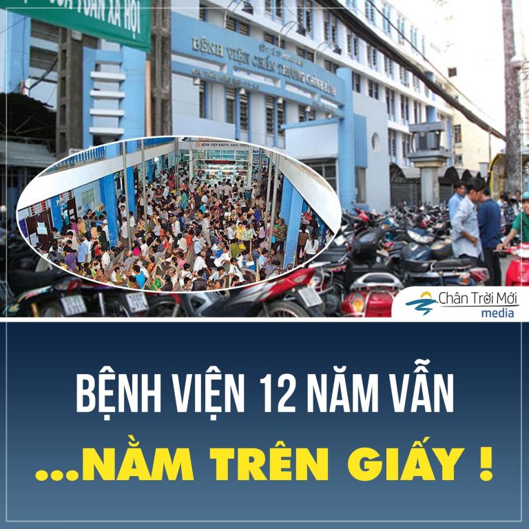 Bệnh viện 12 năm vẫn… nằm trên giấy