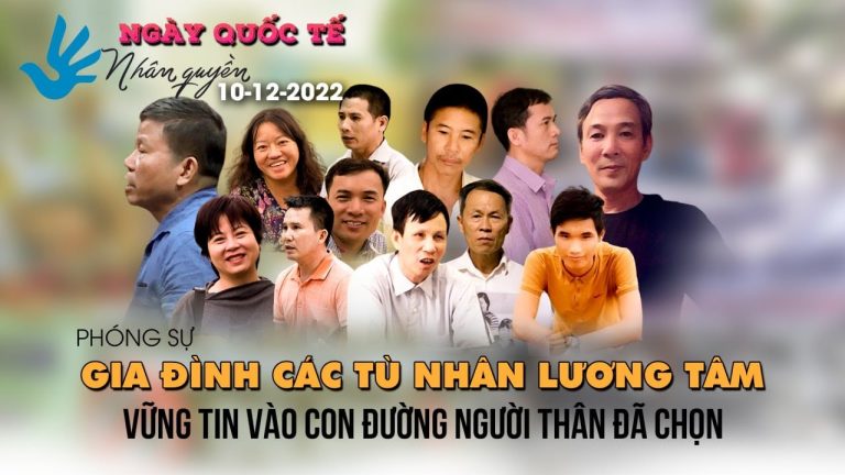 Phóng sự: gia đình các tù nhân lương tâm vững tin vào con đường người thân đã chọn
