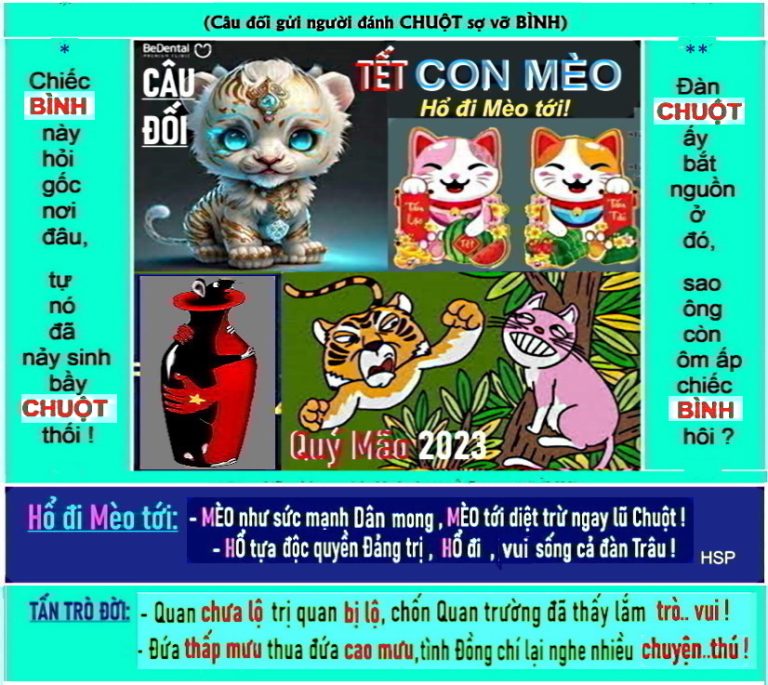 Câu đối tết Quý Mão (bài 1)