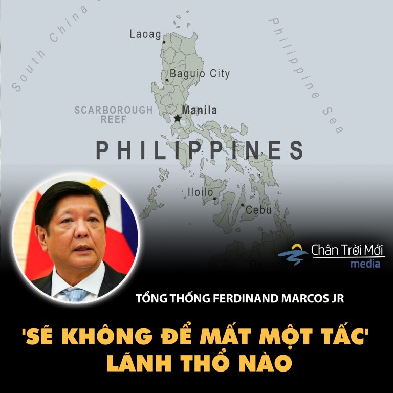 Tổng thống Philippines nói ‘sẽ không để mất một tấc’ lãnh thổ nào