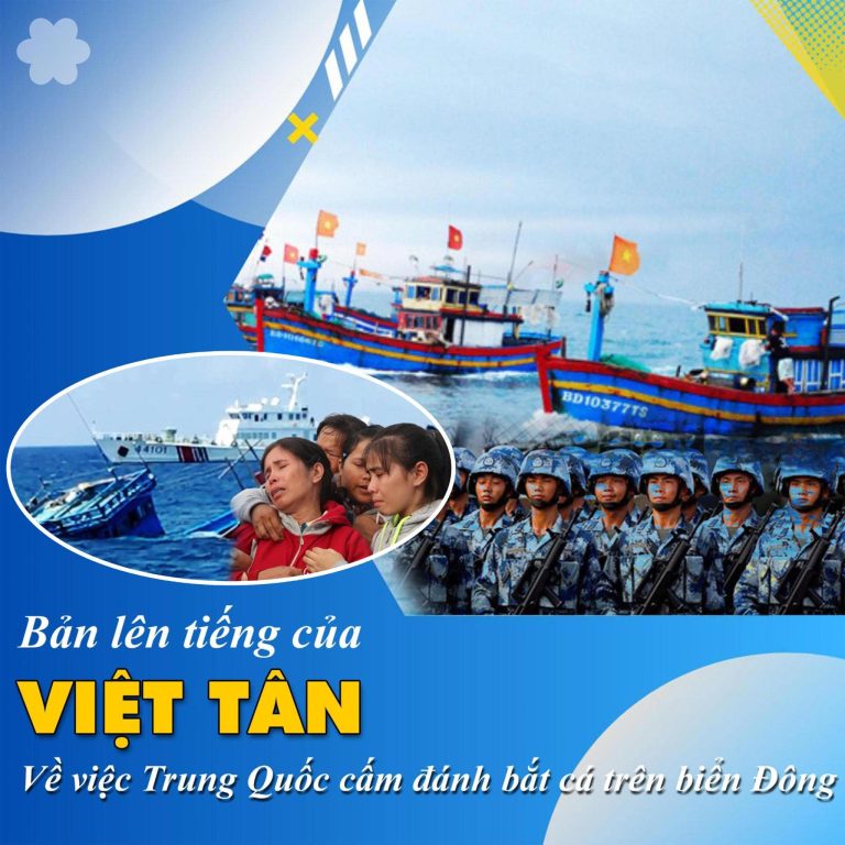 Việt Tân lên tiếng phản đối lệnh cấm đánh bắt cá của Trung quốc ở biển Đông