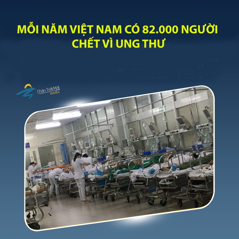 Mỗi năm Việt Nam có 82.000 người chết vì ung thư