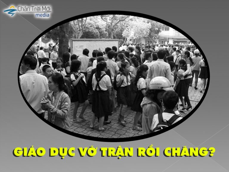 Giáo dục vỡ trận rồi chăng?