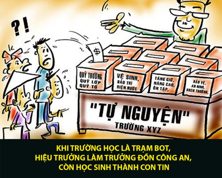 Khi trường học là trạm BOT, hiệu trưởng làm trưởng đồn công an, còn học sinh thành con tin