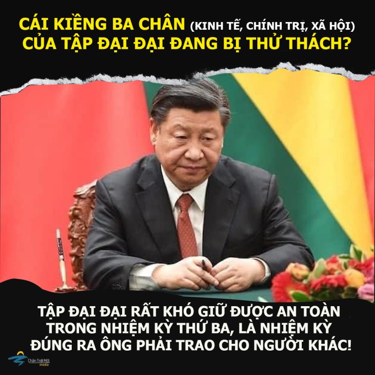 Cái kiềng ba chân của Tập Đại Đại đang bị thử thách?