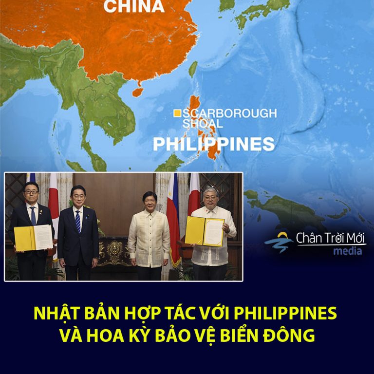 Nhật Bản hợp tác với Philippines và Hoa Kỳ bảo vệ biển Đông